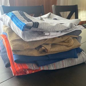 4 Pack Mens Polos, 3 Hugo Boss, 1 Burberry